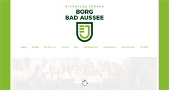 Desktop Screenshot of borg-aussee.at